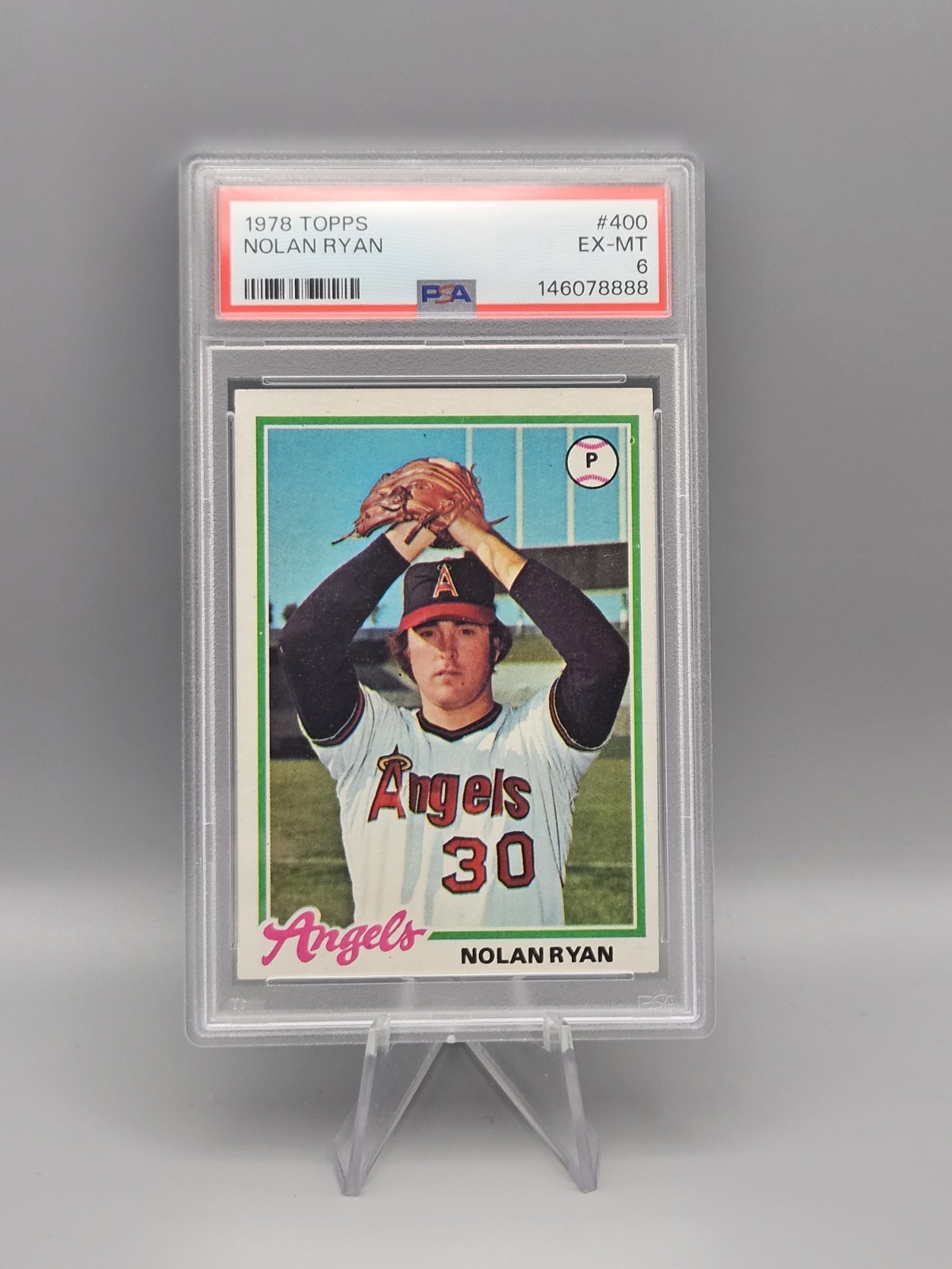 PSA 6 Nolan Ryan 1978 Topps California Angels #400 HOF Legend 🔥 