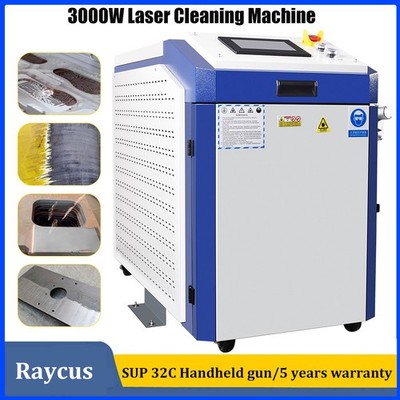 Raycus 3000W Handheld Faser Laser Reinigungsmaschine für Rost Ölfarbe Entfern