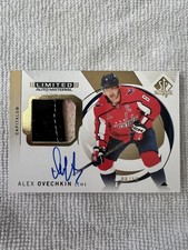 Alex Ovechkin 8/10 Jersey #! PATCH AUTO 2024-25 SP Authentic Limited Material