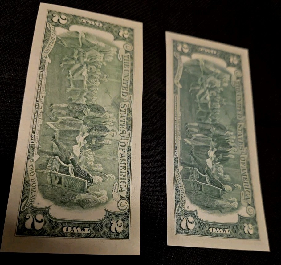 Very Rare And Valuable Two $2 Star Note W/ Same Very Low Serial ...