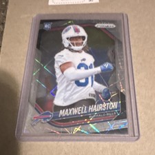 2025 Panini Prizm Maxwell Hairston #360 Buffalo Bills Rookie Parallel