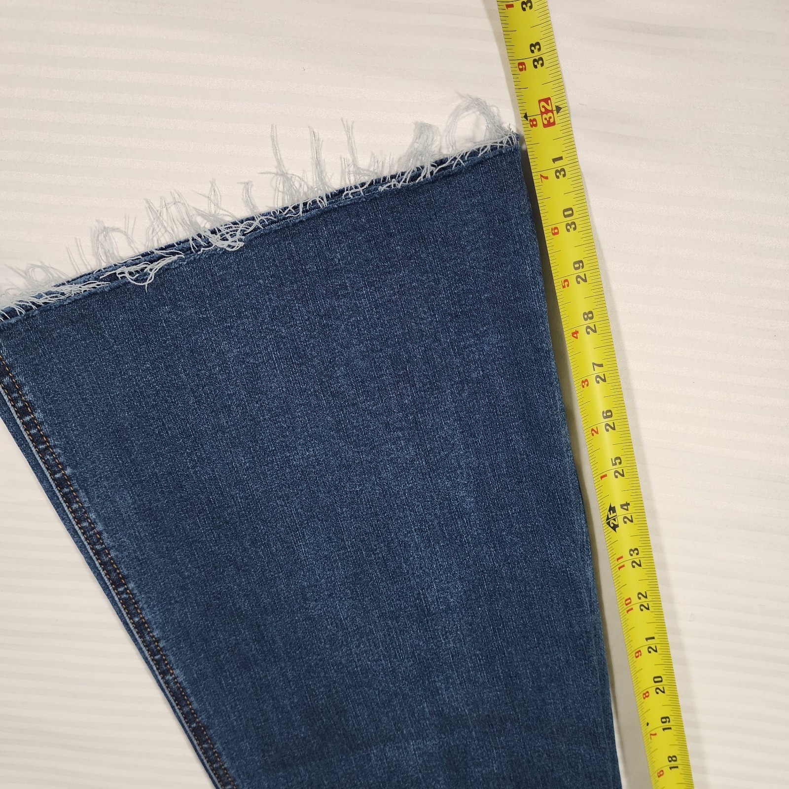 Judy Blue Jeans Women's 9 29 Blue High Rise Flare Stretch Denim Wide Leg Pants