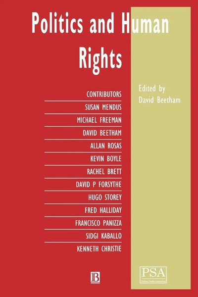 Politics And Human Rights | Beetham | Englisch | Taschenbuch | 1995-image
