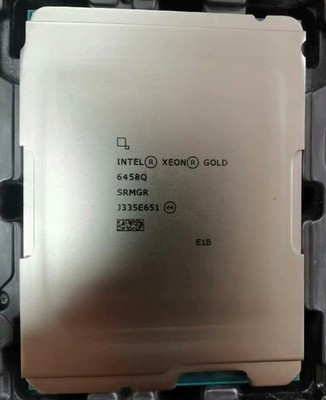 Intel Xeon Gold 6458Q CPU 3.10GHz~4.0GHz LGA-4677 Processor 32Cores 64Threads
