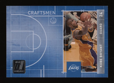 2010-11 Kobe Bryant Panini Donruss Craftsmen Silver Insert #540/999 *NICE*