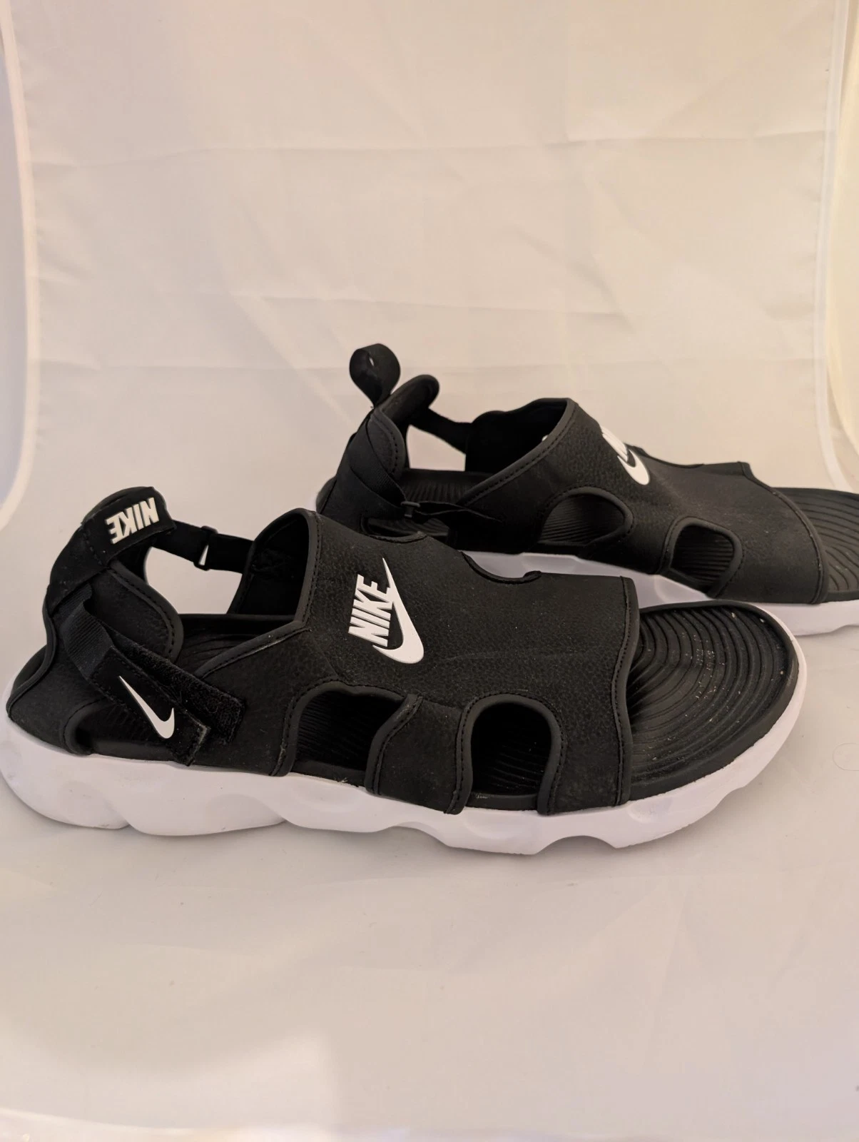 Sandali Nike Owaysis neri uomo taglia 17 comodi sportivi