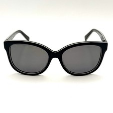 Kirkland Signature M41 Sunglasses Black Designer Frame Polarized Lens 55-17-140