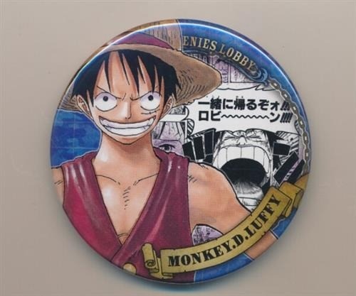 ONE PIECE Colección Can Badge HEROES Vol 2 Monkey D Luffy D Anime Pin