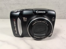 Canon PowerShot SX120 IS Digital Point  Shoot Camera - As Is
