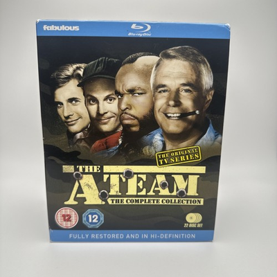 #ad #ad The A Team: The Complete Collection Blu Ray UK Release 100% COMPLETE Tested $74.99