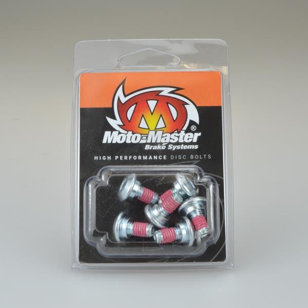 Moto-Master Set of bolts M6x13 flat counterbore inner hex (6pcs) - 12011