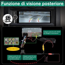 Autoradio 1 Din Bluetooth con Schermo CarPlay Android Auto Wireless FM USB - Miniatura 5