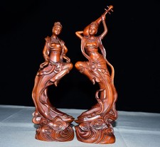 Exquisite Small Leaf Boxwood Flying Beauty Ornament