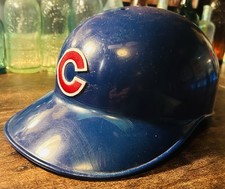 Circa 2004 Chicago Cubs #39 ABC Game Worn Used Catchers Flapless Helmet