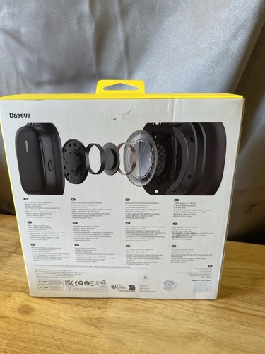 NEW Baseus Bowie H1i Noise Cancellation Wireless Headphone - Picture 3 of 3