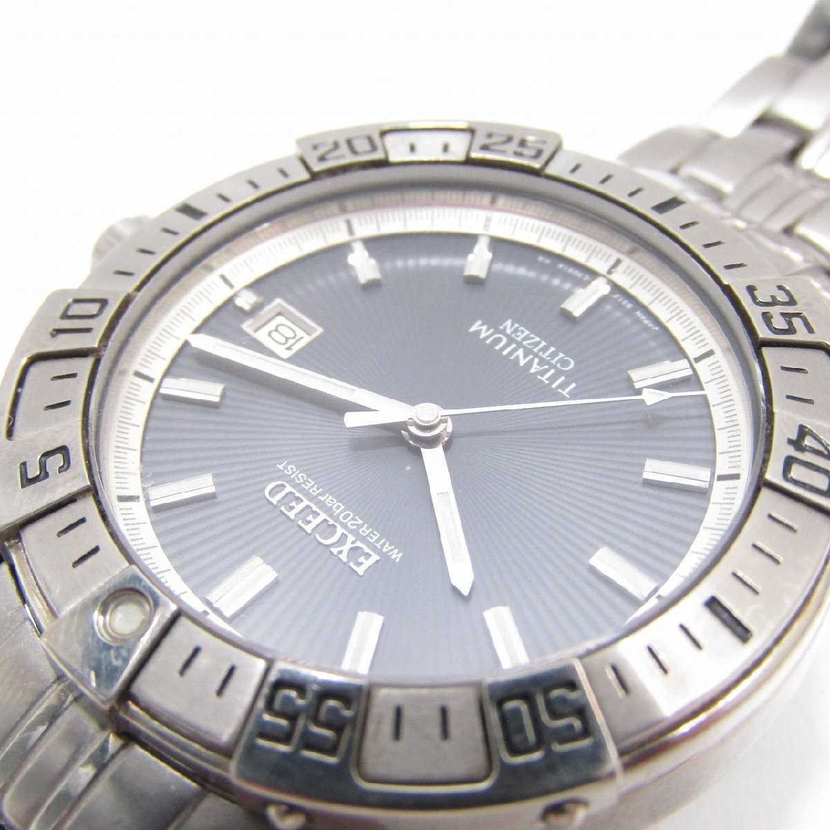 Working Citizen Exceed Diver Titanium Venture Cruiser Quartz 0312