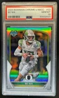 2023 Topps National Convention Bo Nix Bowman U Chrome Refractor #BU-22 PSA 10