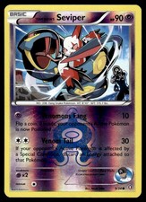 Team Aqua’s Seviper #9 - Reverse HOLO - Pokemon Double Crisis - NM