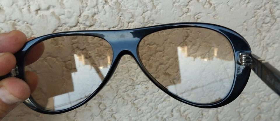 Extremely rare Persol 69262 mint Bruce Lee style w/original case & lenses. Video - Image 4 of 4