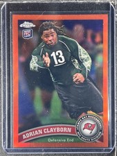 Clayborn, Adrian - 2011 Topps Chrome - Orange Refractor