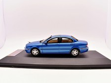 Modellino auto scala 1:43 Jaguar X type blue modellismo statico collezione car