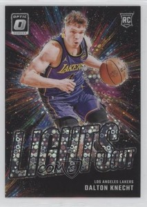 2024 Donruss Optic Lights Out Fast Break Holo Prizm Dalton Knecht #8 Rookie RC