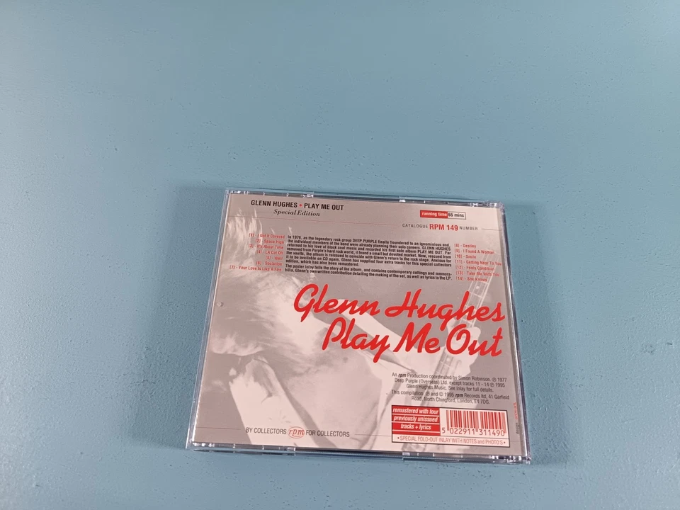 Glenn Hughes - Play Me Out - Musik CD Album - Bild 3 von 3