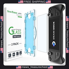 Steam Deck OLED Screen Protector 7 Inch Auto-Alignment 2 Pack