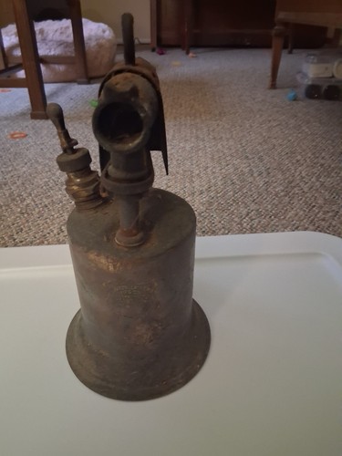 Vintage Clayton & Lambert Mfg Brass Blowtorch