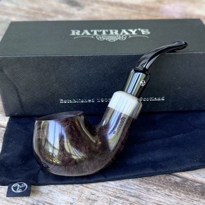 Rattray's The Bull Smooth Grey (146) 9mm Filter Pipe