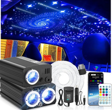 500-1300pc Starlight Headliner Kit Twinkle Meteor Car Shooting Starlight Kit 500-1300pc Starlight Headliner Kit Twinkle Meteor Car Shooting Starlight Kit