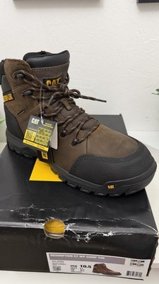Caterpillar Men's Resorption Waterproof Composite Toe Work Boot Size 8