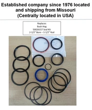 50026157 Bush Hog replacement seal kit 2-1/2" cylinder with 1-1/2" Rod see pic's