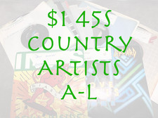 $1 Jukebox 45s - Country - G - EX - Flat $5.00  Shipped - EJ23 - Artists A-L