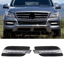 LED Tagfahrlicht Nebelscheinwerfer Blende Für Benz M-Klasse W166 ML350 2012-2015