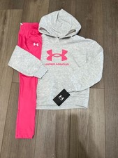 Under Armour Girls Hoodie  Leggings Set, New