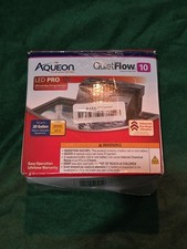 Aqueon QuietFlow 10 LED PRO Aquarium Fish Tank Power Filter For Up to 20 Gall...