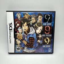 999: NINE HOURS, NINE PERSONS, NINE DOORS (Nintendo DS, 2010) **COMPLETE / CIB**