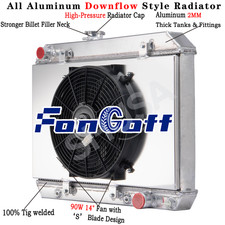 4 Row Radiatorshroud Fan Fits For 1965-1967 Pontiac Lemans Tempest Gto 5.3l V8 4 Row Radiatorshroud Fan Fits For 1965-1967 Pontiac Lemans Tempest Gto 5.3l V8