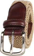 Big Boys' Braided Elastic-Web Stretch Belt