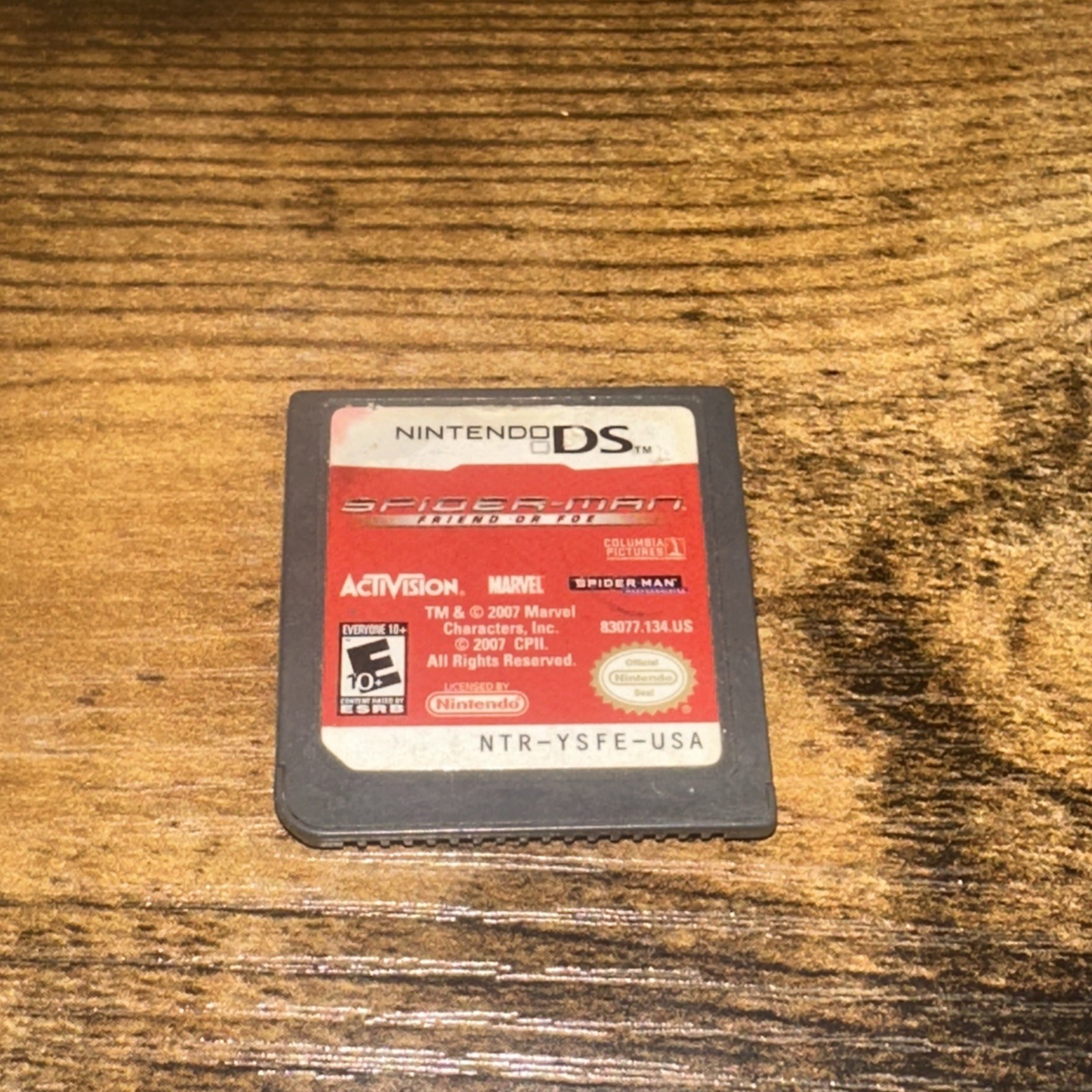 Spider-Man: Friend or Foe (Nintendo DS, 2007) tested works