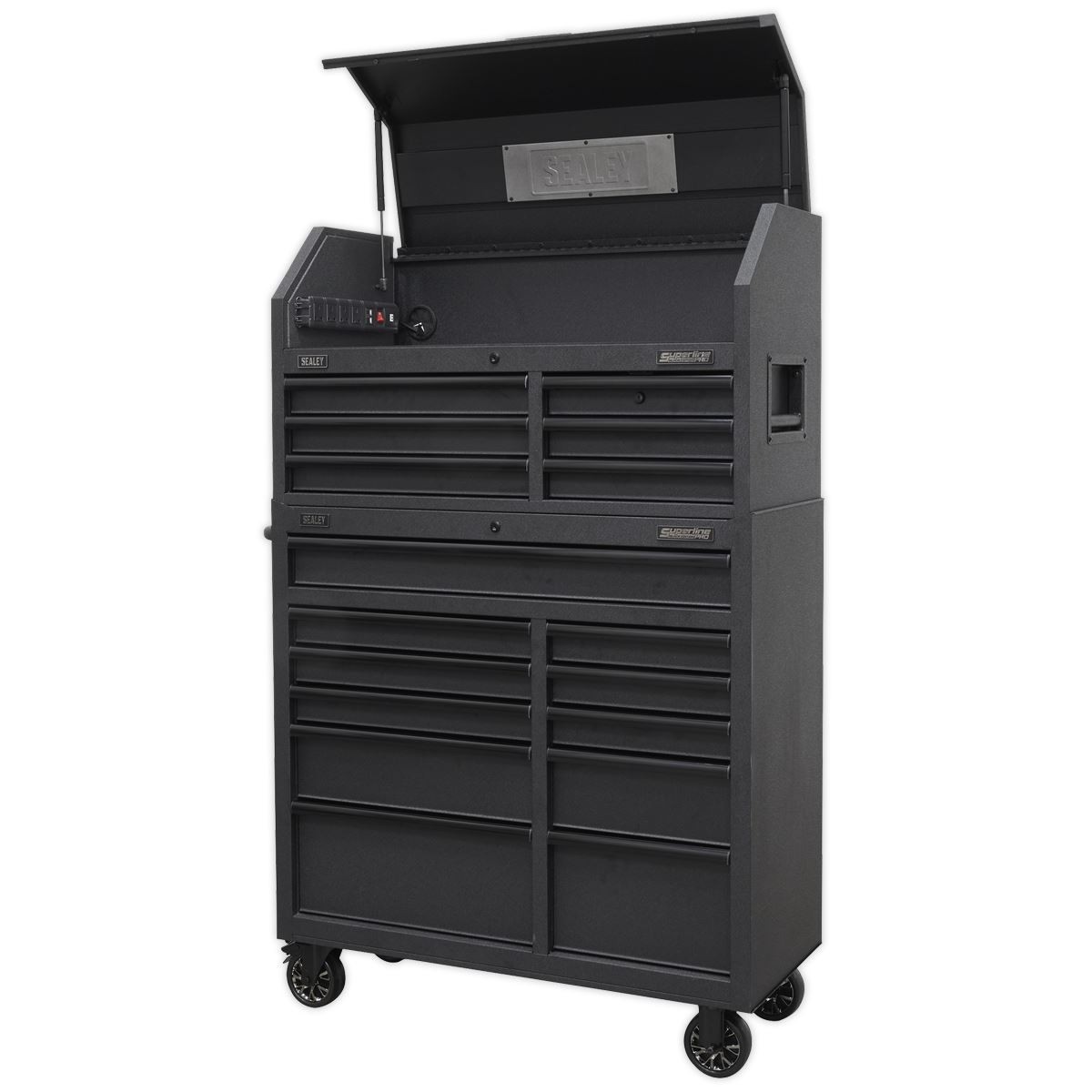 Sealey Tool Chest 17 Drawer Combination Soft Close Drawers with Power Strip AP41