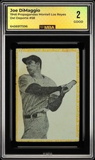1946 Propagandas Monteil Los Reyes del Deporte: # 58 Joe DiMaggio MBA 2 GOOD
