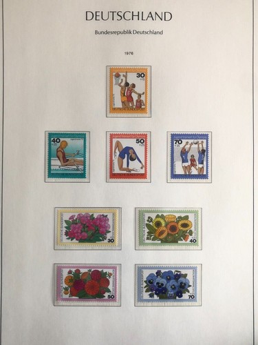 Germany Small Collection year 1976 MH+MNH Scott=$32 - Picture 5 of 6