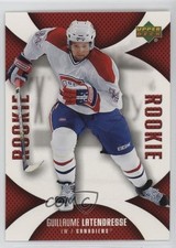 2006-07 Upper Deck Mini Jersey Collection Rookie Guillaume Latendresse #112 8sr