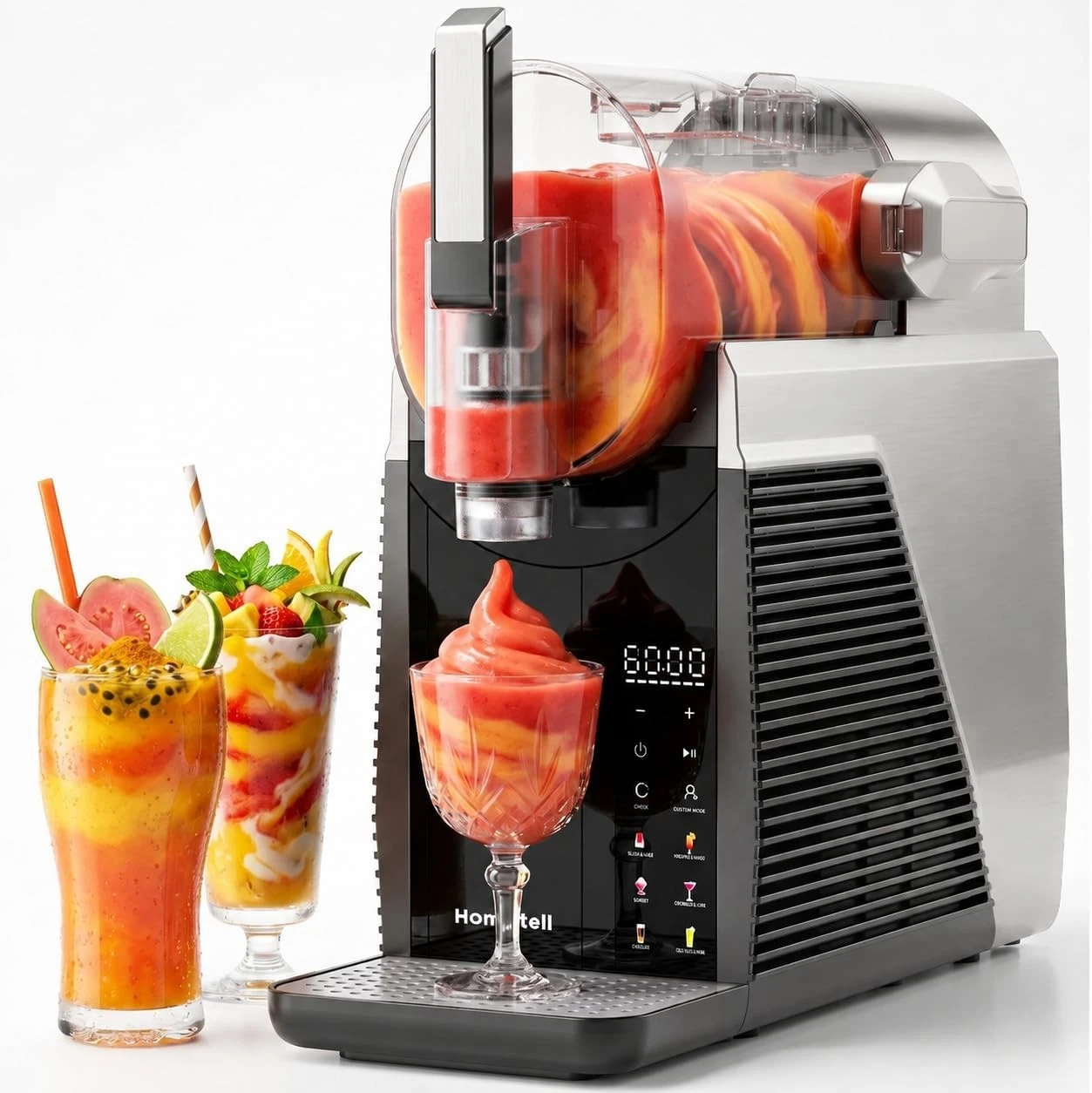Slushie Machine for Home, No Ice Needed Frozen Drink Maker, 68oz Large Capacity