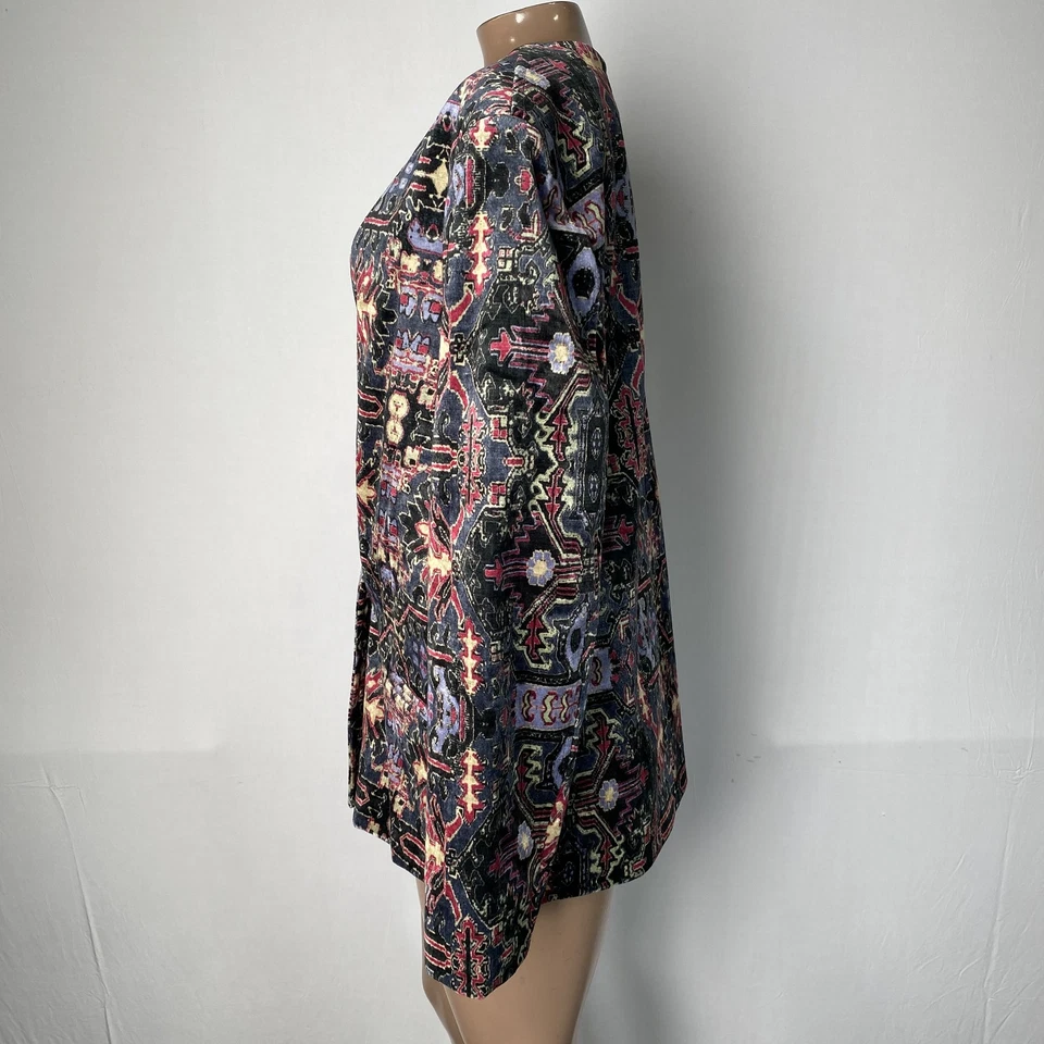 Chaqueta Blazer Isabel Marant Mujer Negra/Multi Talla 6 Estampado Vaklero Jacquard Foto 3 de 4