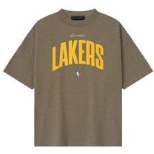 Fear of God Essentials NBA Lakers 90's Tee Homestead Heather 125NB252205F Men s