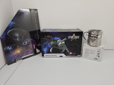 Fanhome Star Trek Picard Synth Attack Ship With Magazine Slip Case And Ships Mug