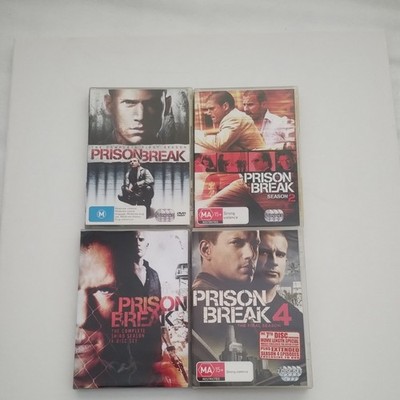 Prison Break  Collection (Box Set 23 Disc DVD, R4) seasons 1-4 + Final Break